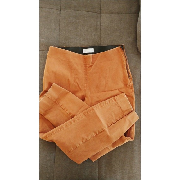 Everlane Pants - Everlane Side Zip Cotton Pants Faded Orange Size 6